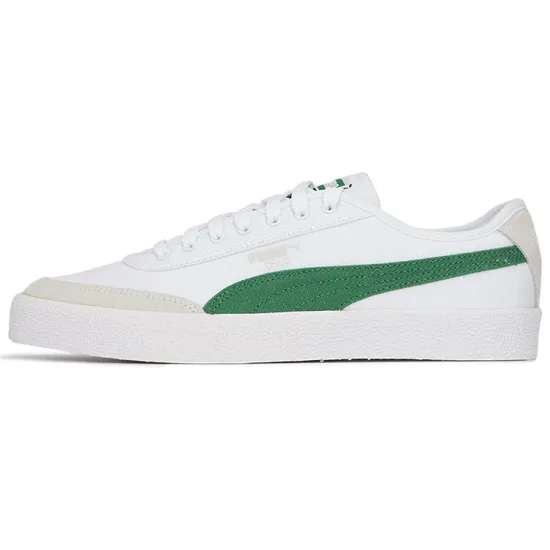 PUMA Oslo Pro Skateboarding Shoes Unisex Low-top PUMA White/Amazon Green