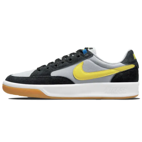 Nike SB Adversary Premium Wolf Grey Yellow Strike