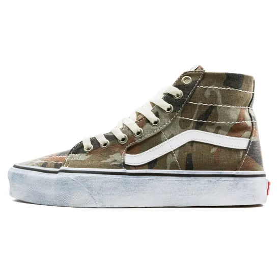 Vans SK8 Skateboarding Shoes Unisex High-top Camouflage