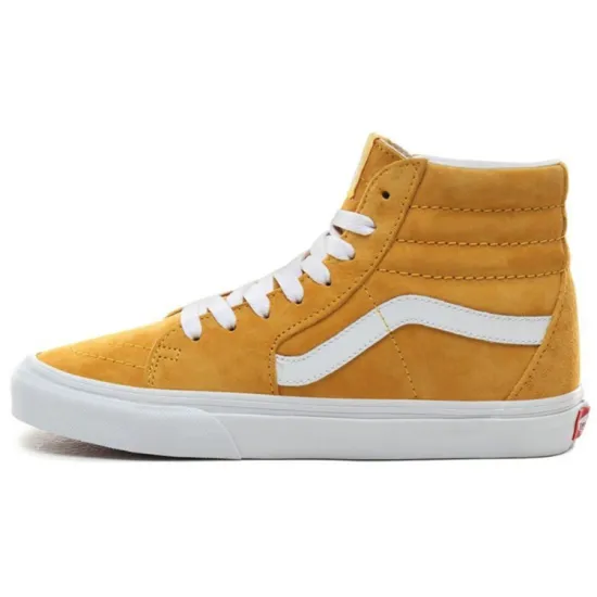 Vans SK8 Skateboarding Shoes Unisex High-top Yellow