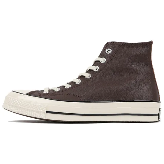 Converse Chuck Taylor All Star 70 Hi Leather Colorblock Dark Root Brown