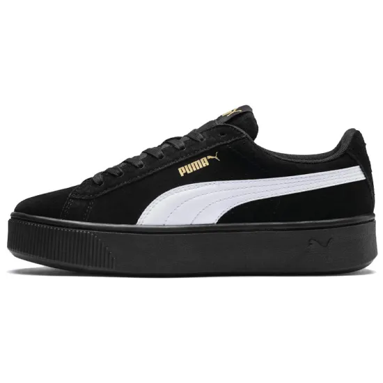 Puma Vikky Skateboarding Shoes Women's Low-top Black