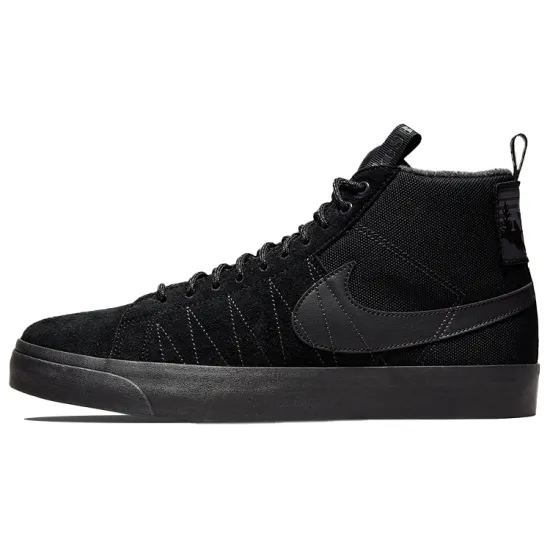 Nike SB Blazer Mid Premium Acclimate Pack   Triple Black