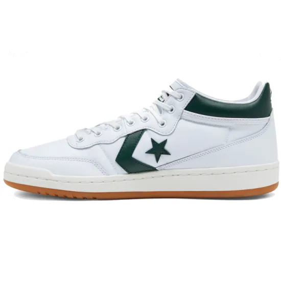 Converse Fastbreak Pro Mid White Deep Emerald