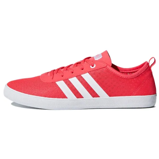 Adidas Neo Skateboard Shoes Women's Low-Top Red White
