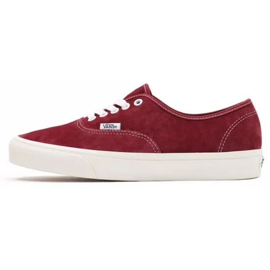 Vans Authentic Skateboarding Shoes Unisex Low-top Red