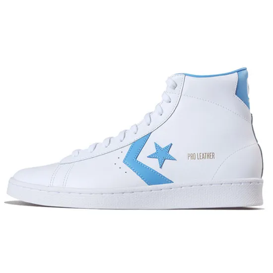 Converse Pro Leather Hi White Coast Blue