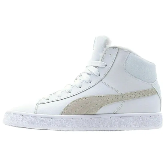 PUMA Skateboarding Shoes Unisex Mid-top White