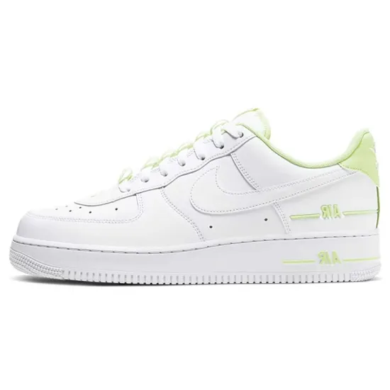 Nike Air Force 1 Low Double Air Low White Barely Volt
