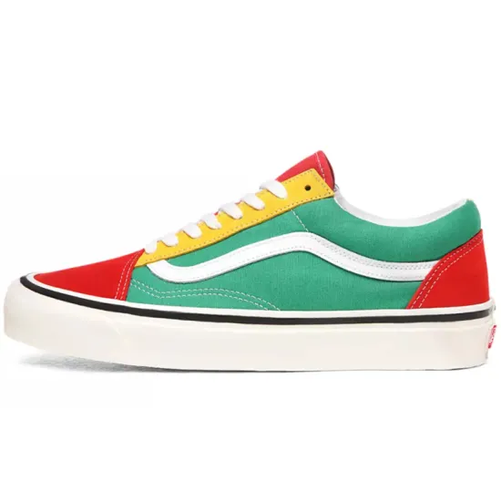 Vans Old Skool 36 DX 'Red Emerald Yellow'
