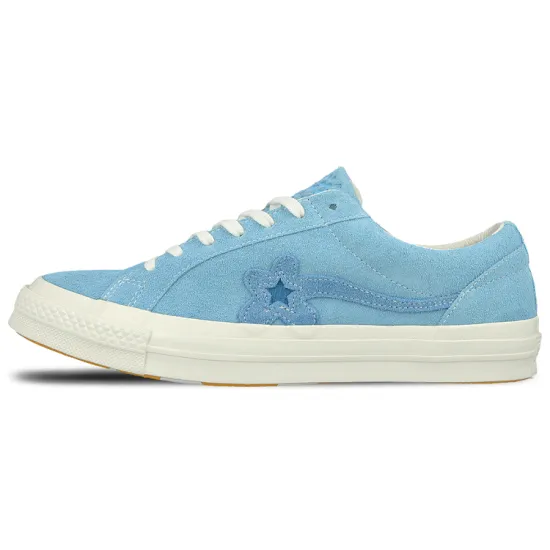 Converse One Star Ox Tyler The Creator Golf Le Fleur Bachelor Blue
