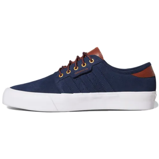 Adidas Originals Seeley Skateboard Shoes Men Low-top Navy