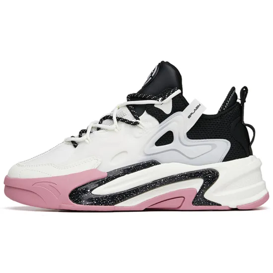 Anta G6 Soup 2.0 Low-Top Skateboard Shoes Women's White Black
