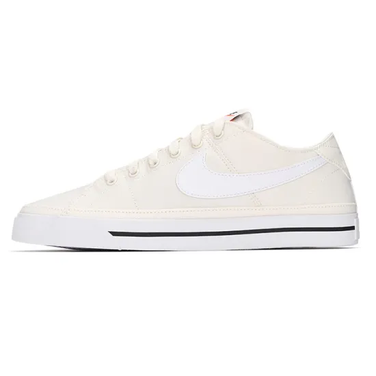 Nike Court Legacy Skateboarding Shoes Men Low-top Beige