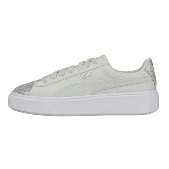 Fenty Beauty X PUMA Basket Skateboarding Shoes Women's Low-top Mint Green