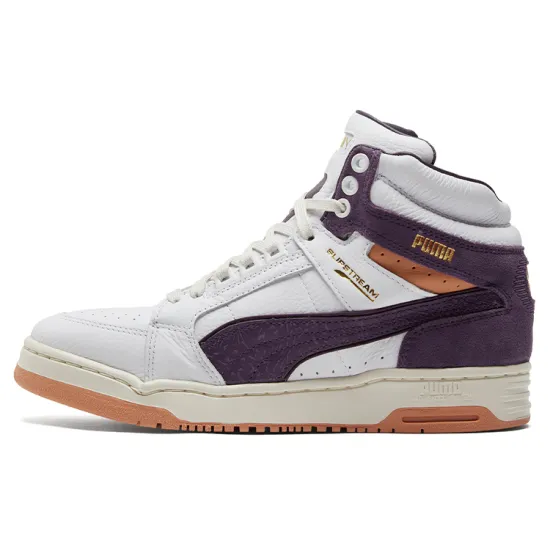 PUMA Slipstream Skateboarding Shoes Unisex High-top White