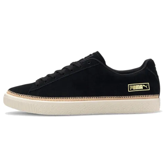 Puma Suede Skateboarding Shoes Unisex Low-top Black