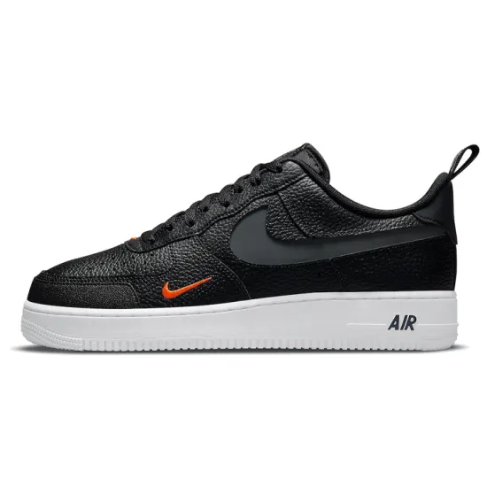 Nike Air Force 1 Low '07 LV8 Black Tumbled Leather