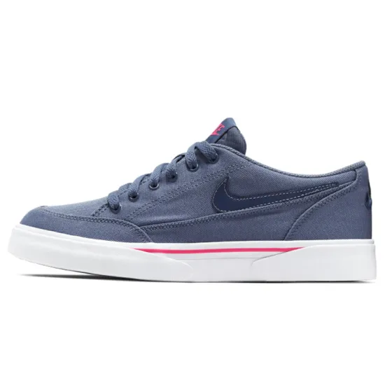 Nike GTS Skateboarding Shoes Women's Low-top Denim Blue
