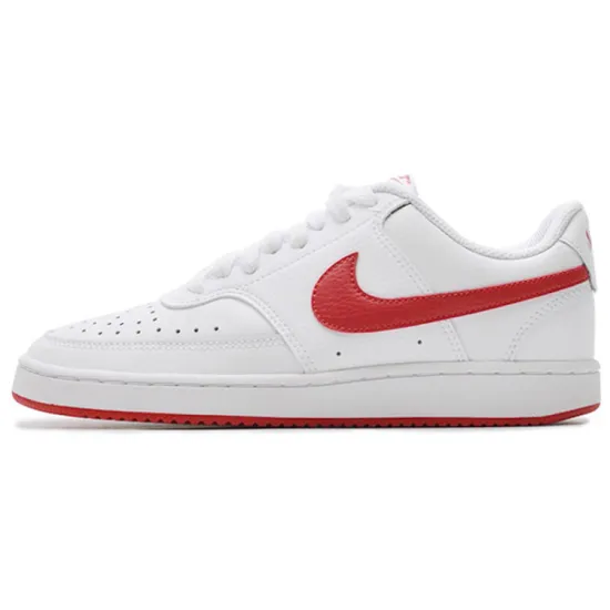 Nike Court Vision Low White University Red Women's