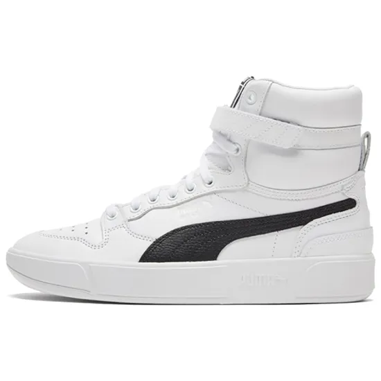 PUMA Sky LX Skateboarding Shoes Unisex High-top Black/white