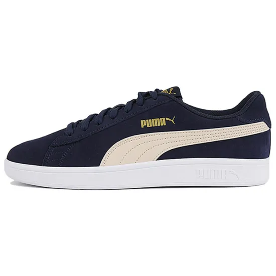 PUMA Smash V2 Skateboarding Shoes Unisex Low-top Dark Blue