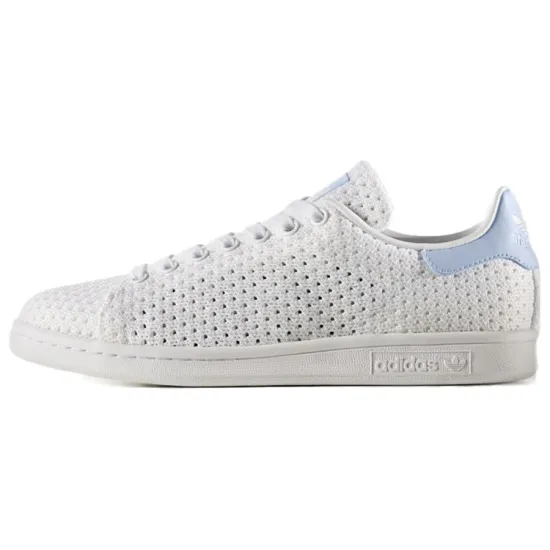 Adidas Originals Stan Smith Skateboard Shoes Women's Low-top White/Royal Blue