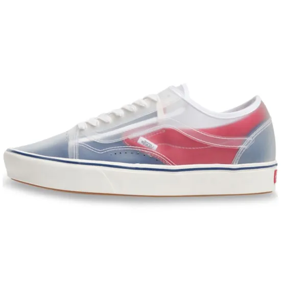 Vans Slip-Skool ComfyCush 'True Navy Red'