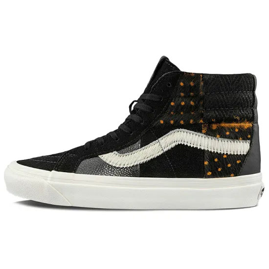 Vans Shoes Skate Shoes 'Black White Yellow'