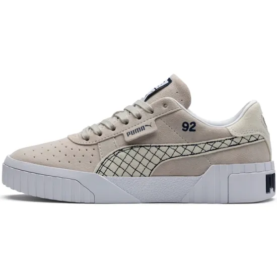 PUMA CALI Skateboarding Shoes Women's Low-top Gray