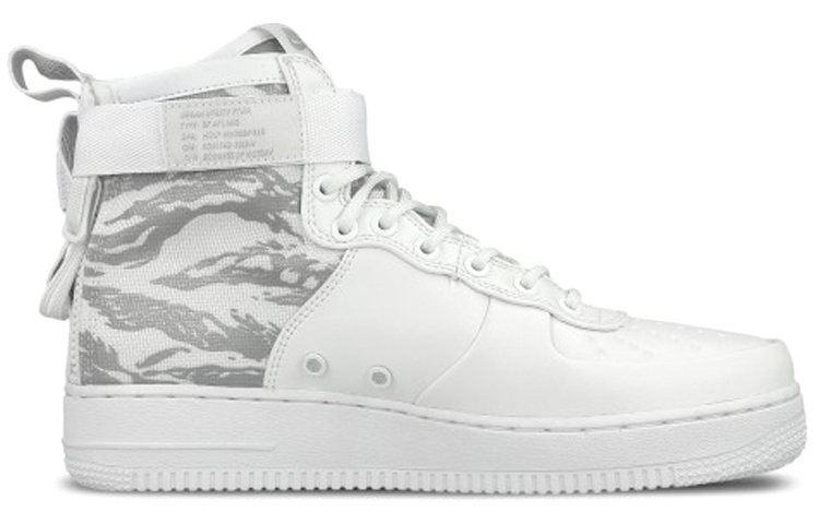 SF Air Force 1 Mid 'Winter Camo' White/Camouflage Color - 2