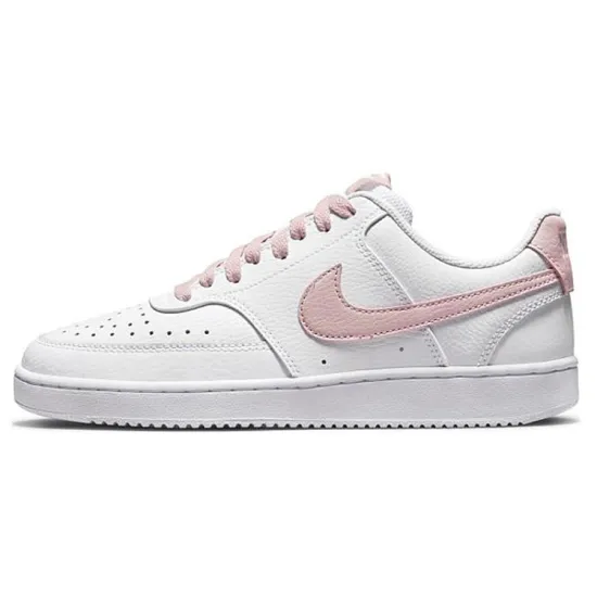 Nike Court Vision 1 Skateboarding Shoes Women's Low-top Pink/white