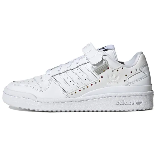 Swarovski X Adidas Forum Low White Black Women's