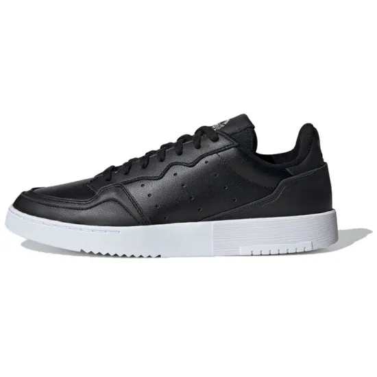 Adidas Supercourt Core Black White Leather