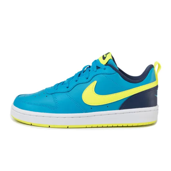 Nike Court Borough Low 2 Laser Blue Lemon Venom GS