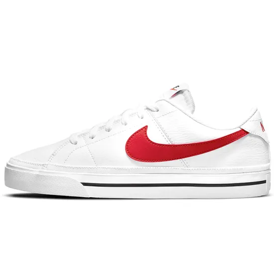 Nike Court Legacy White University Red