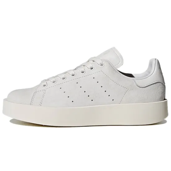 Adidas Originals Stan Smith Skateboard Shoes Women's Low-top Off-white