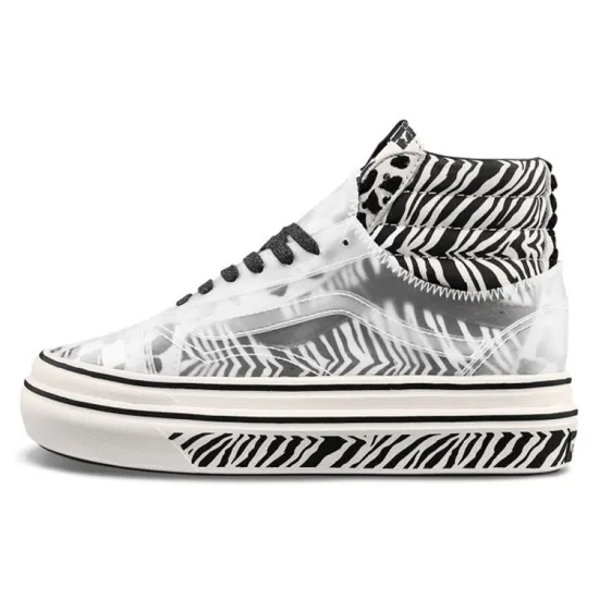 Vans SK8 Skateboarding Shoes Unisex High-top Black