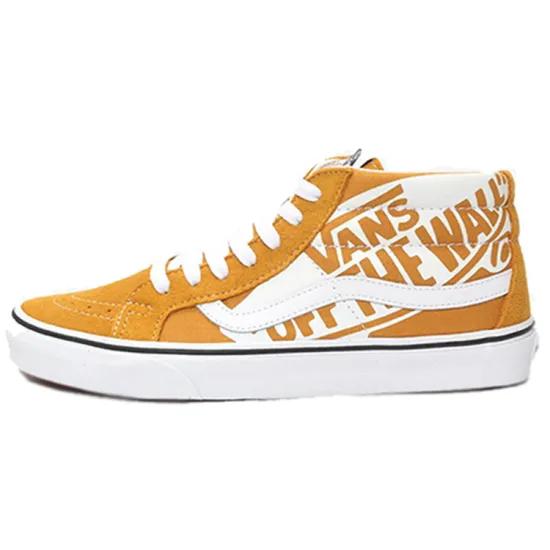 Vans SK8 Mid Reissue Logo 'Yellow White'