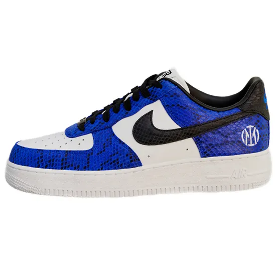 Nike Air Force 1 Skateboarding Shoes Unisex Low-top White/blue