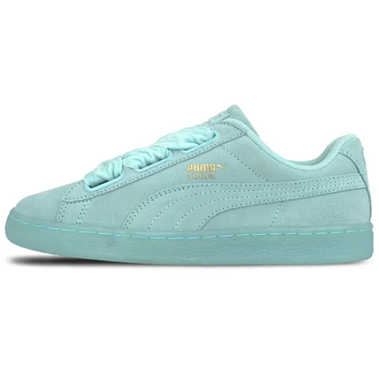 PUMA Suede Skateboarding Shoes Unisex Low-top Blue