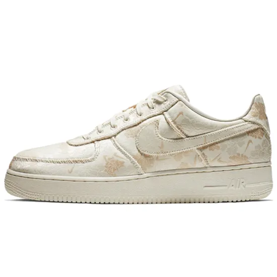 Nike Air Force 1 Low Satin Floral Pale Ivory