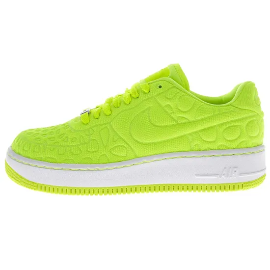 Nike Air Force 1 Skateboarding Shoes Women's Low-top Green/white
