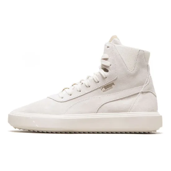 Puma Court Breaker Skateboarding Shoes Unisex High-top White