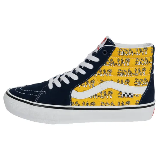 Vans Sk8 Palace X Skate -Hi 'Shroom Pack - Yellow'