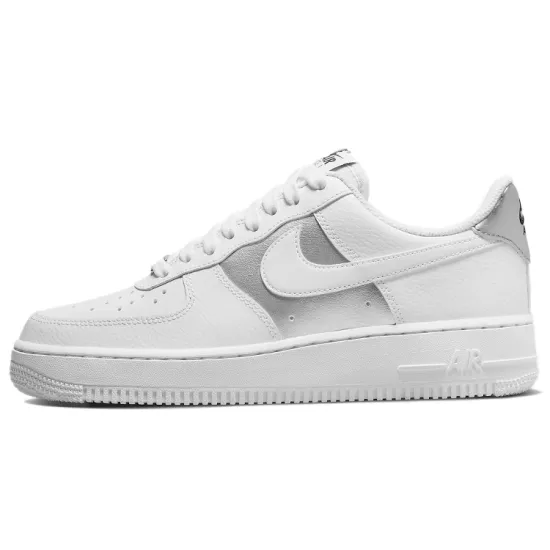Nike Air Force 1 Low '07 White Metallic Silver 2022 Women's