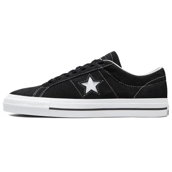 Converse One Star Pro Ox Black Black White
