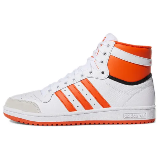 adidas originals Top Ten High White Team Orange