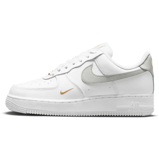 Nike Air Force 1 Low White Grey Gold Women's