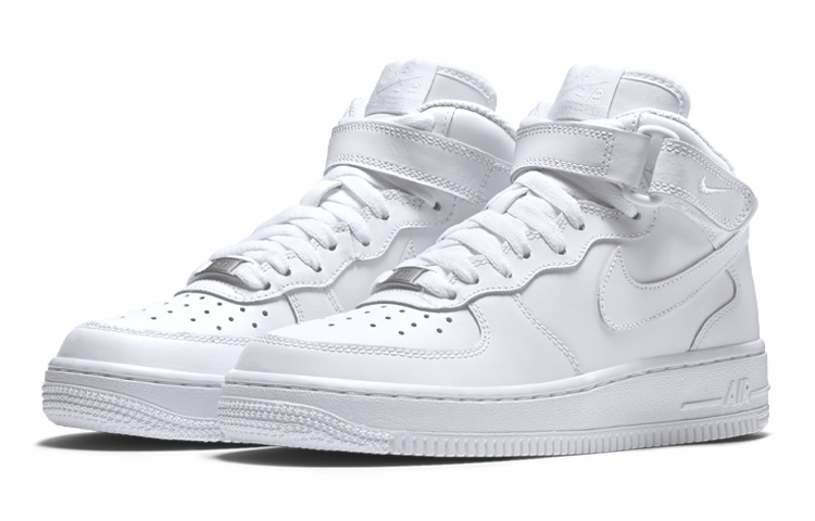 Nike Air Force 1 Mid White (GS) - 3